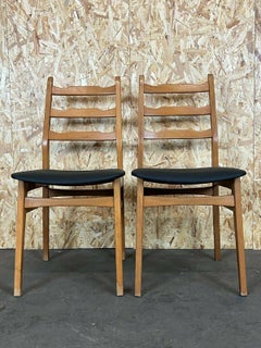 2x 70s Chairs Dining Chair Danish Upholstered Chair Mid Century Design