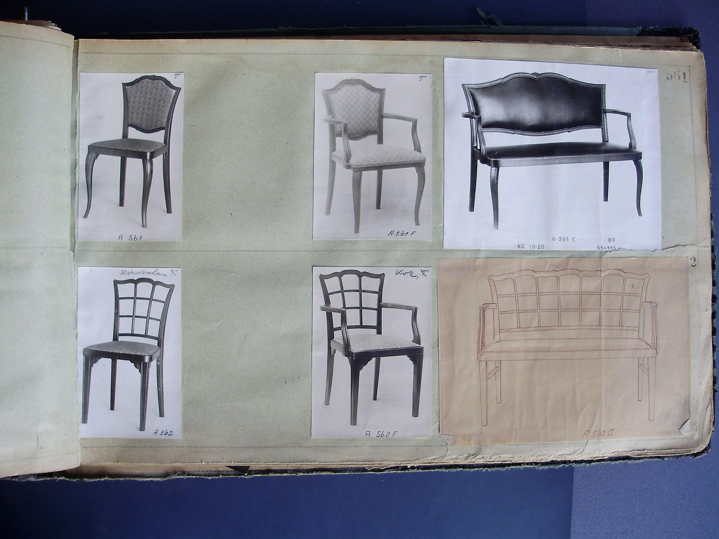 2x Poltrone Thonet Nr.562 di Gustav Siegel, tavolo Thonet Nr.178 in vendita 13