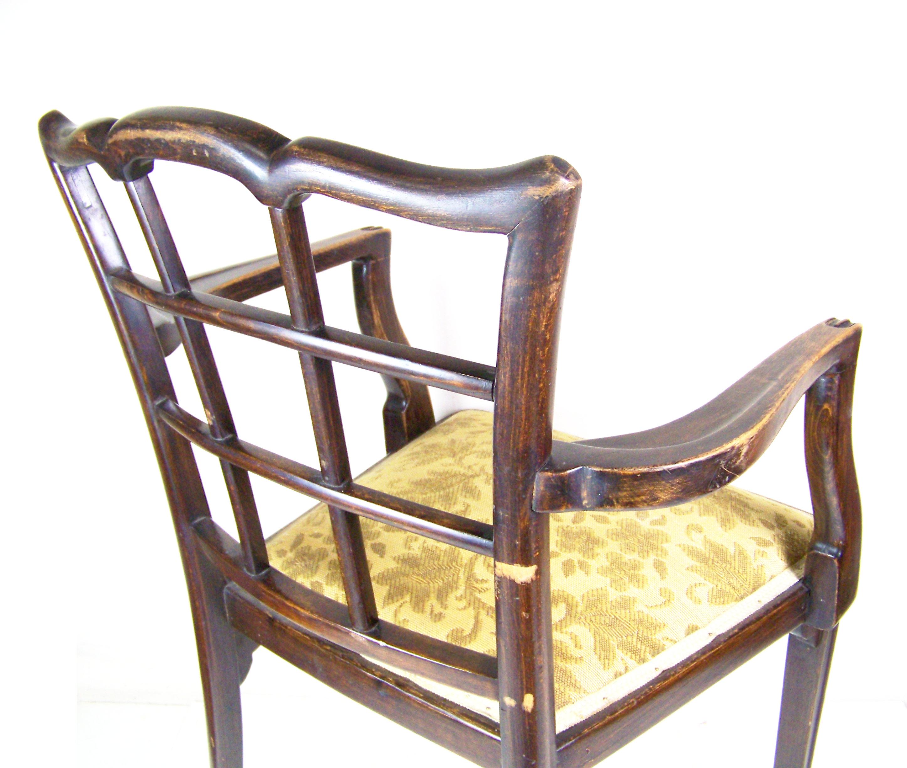 2x Poltrone Thonet Nr.562 di Gustav Siegel, tavolo Thonet Nr.178 in vendita 2