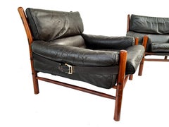 2x Sedia da salotto Arne Norells KONTIKI Schweden 1960er