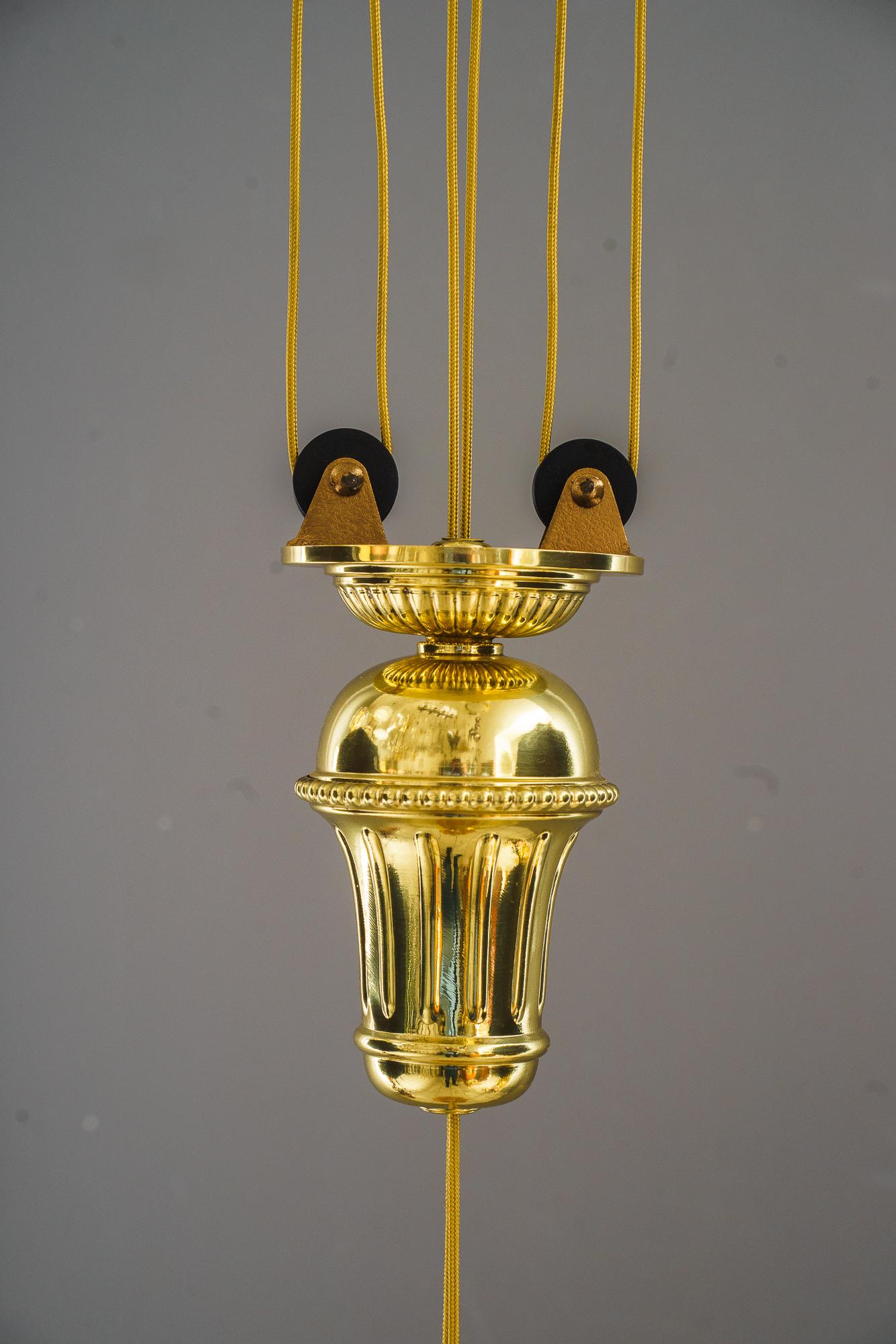 Austrian 2x Art Deco adjustable pendants vienna around 1920s ( price per piece ) For Sale