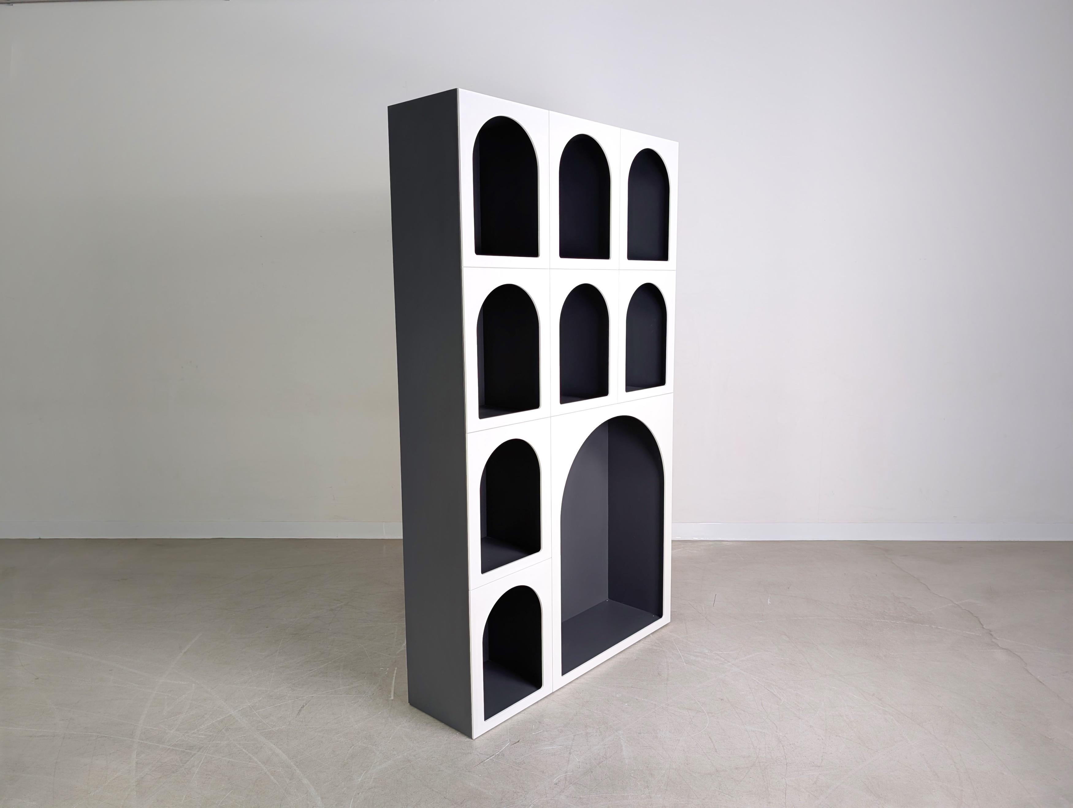 Postmoderno 2x Bonaldo Cabinet de Curiosité Regal Bücherregal Fabrice Berrux in vendita