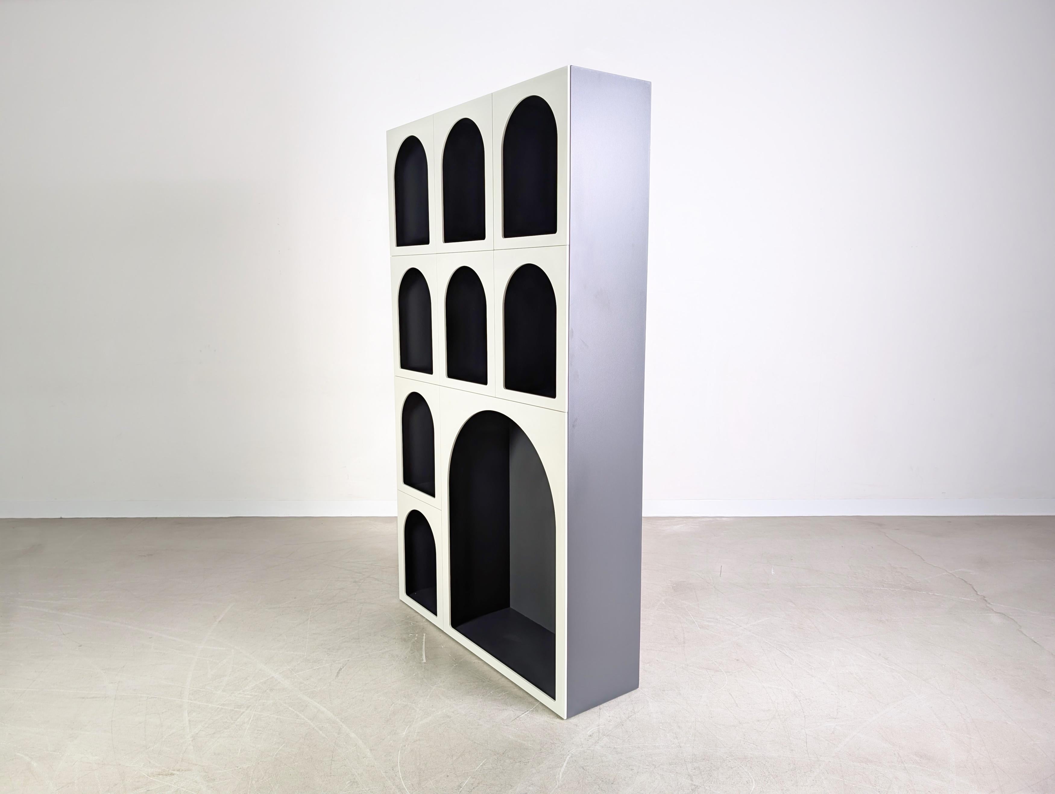 XX secolo 2x Bonaldo Cabinet de Curiosité Regal Bücherregal Fabrice Berrux in vendita