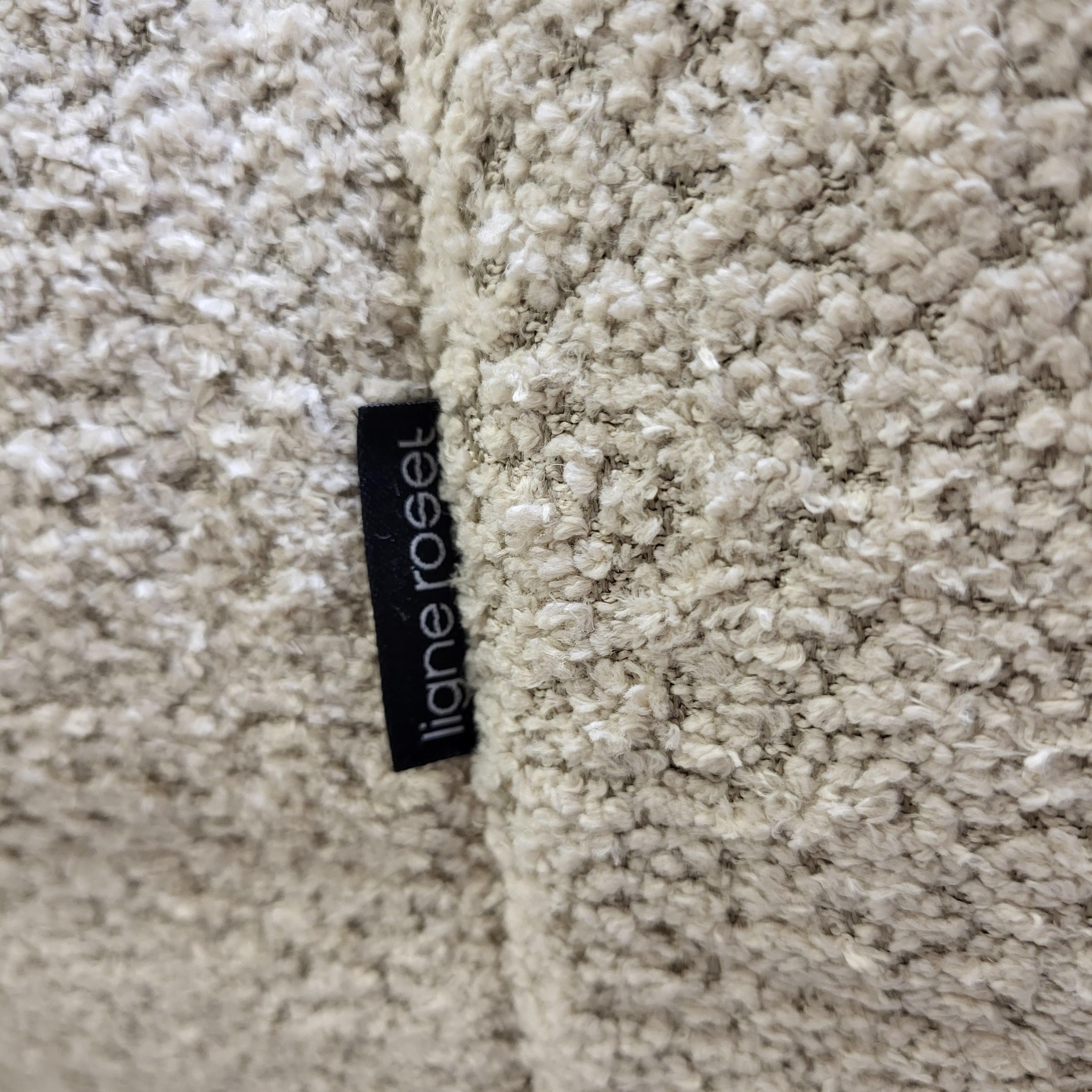 2x Bouclé Edition Togo Chair by Michel Ducaroy for Ligne Roset 1973 1