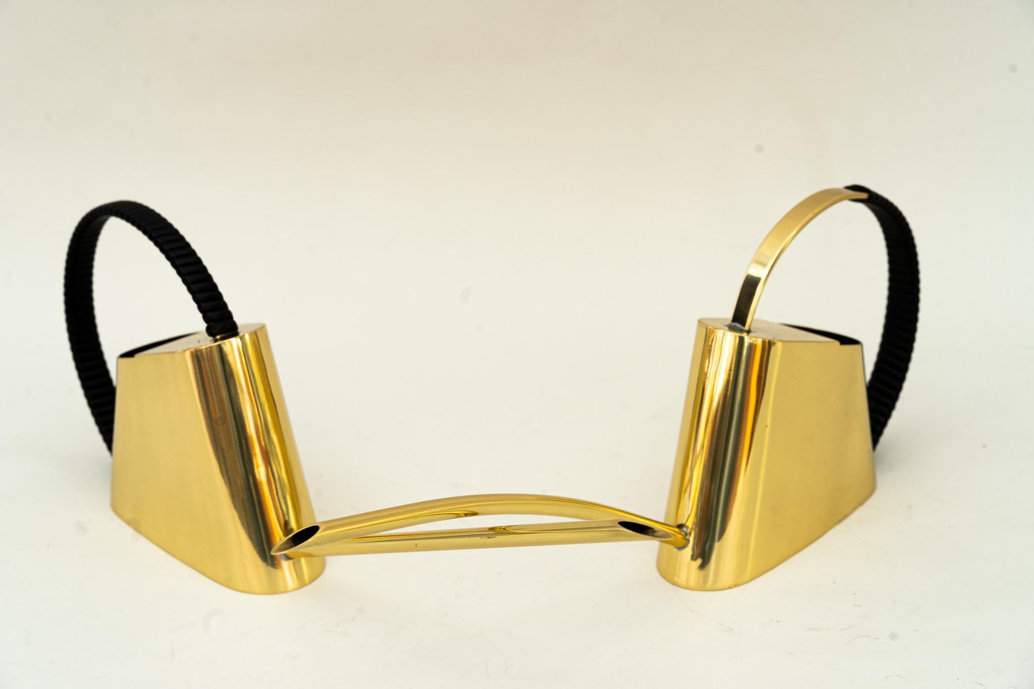 2x Brass Watering Cans, circa 1950s For Sale 7