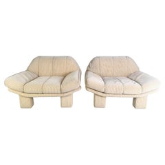 2x Burkhard Vogtherr Midcentury Sessel 1970s samt Vintage Lounge