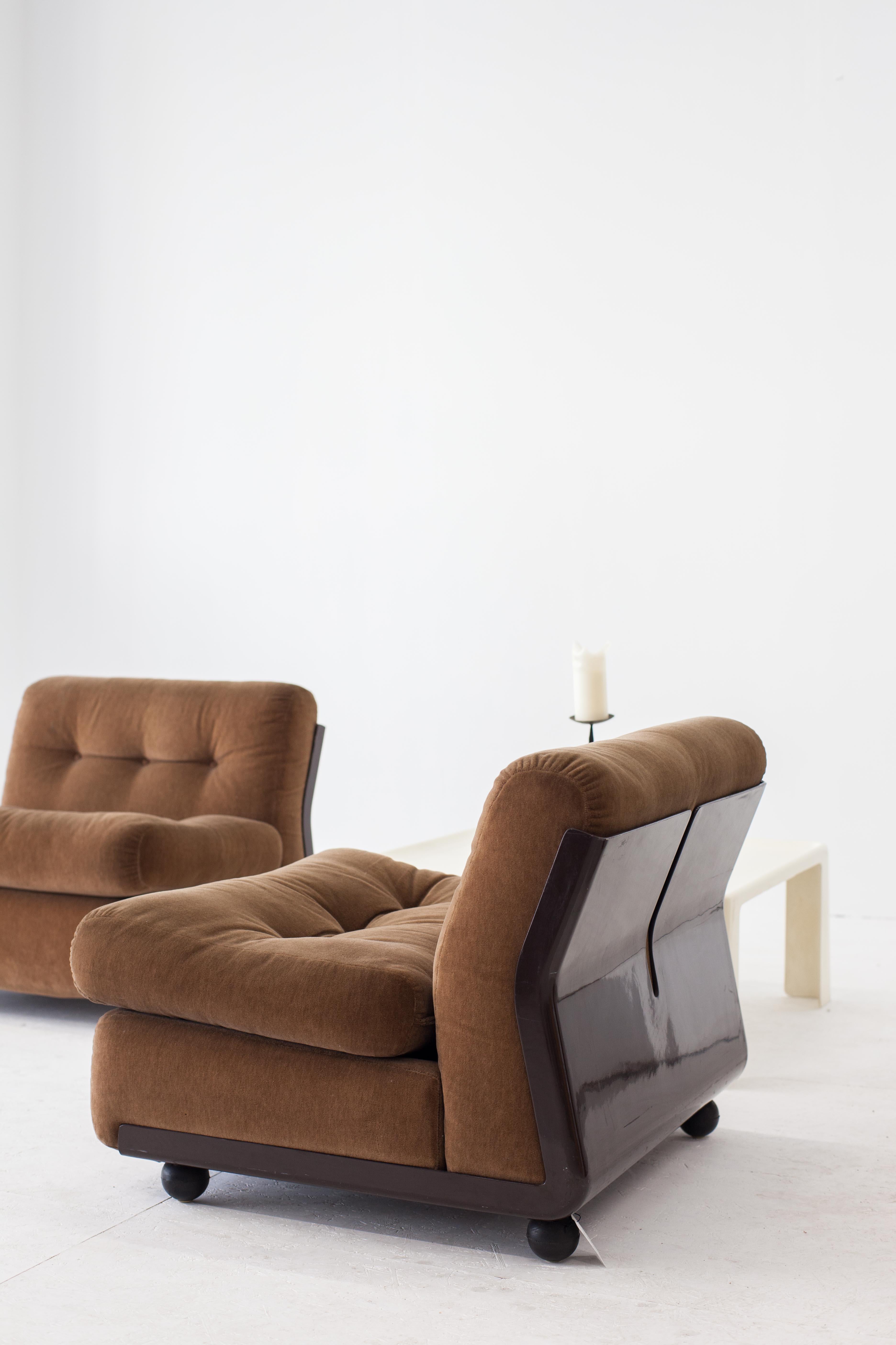 2x C&B Italia Mario Bellini Amanta modular sofa In Good Condition In Den Haag, ZH