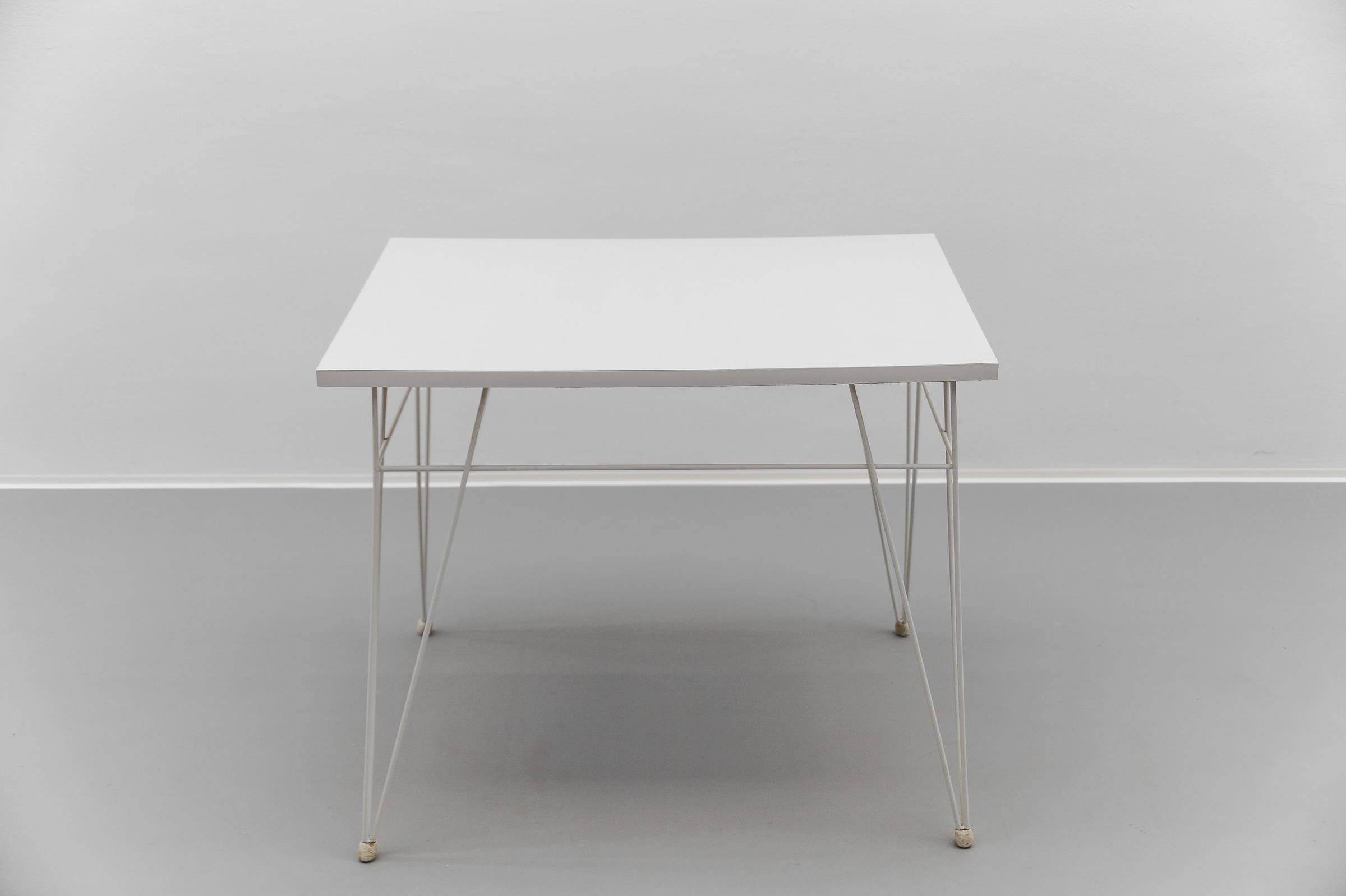 2x Combex Wire Chair + Table by Cees Braakman for Pastoe, 1950er Netherlands en vente 4