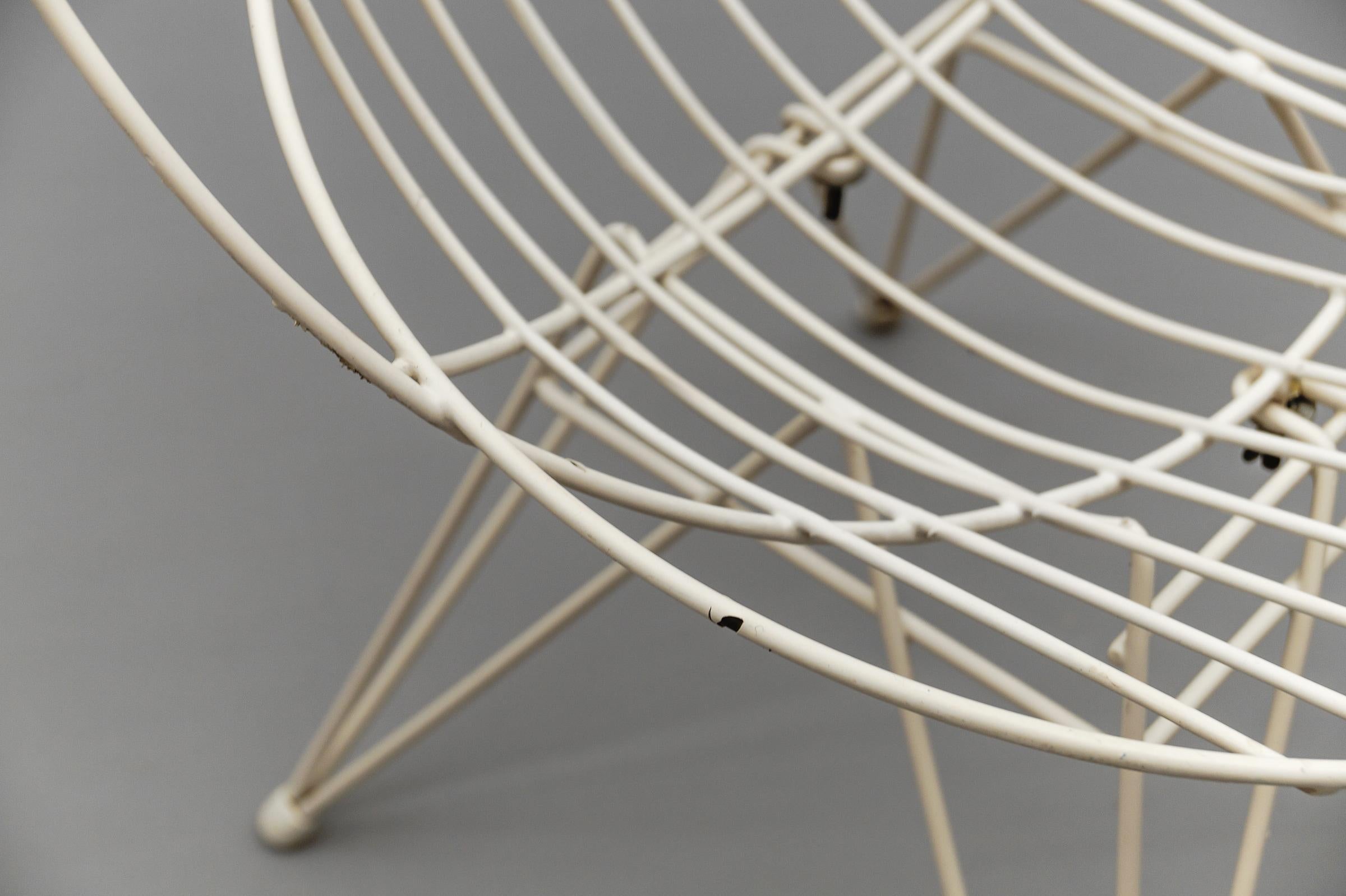 2x Combex Wire Chair + Table by Cees Braakman for Pastoe, 1950er Netherlands en vente 8
