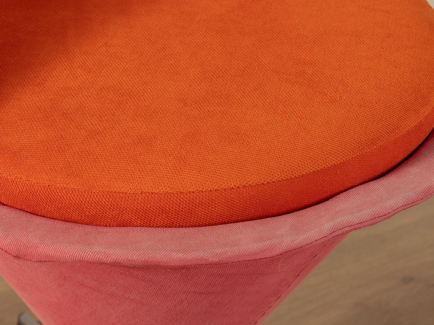 2x Chaises Cone, Verner Panton pour Gebrüder Nehl en vente 3