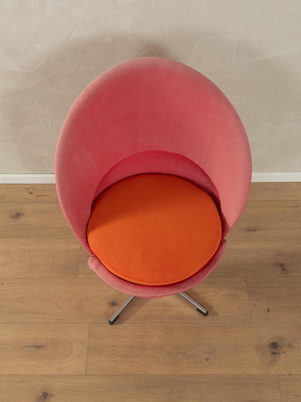 Allemand 2x Chaises Cone, Verner Panton pour Gebrüder Nehl en vente