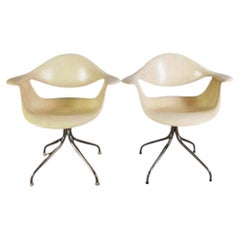 2x DAF Swag Leg Arm Stuhl Charles Eames George Nelson Herman Miller
