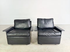 1x Dieter Rams Midcentury Sessel RZ 62 Vitsoe 620 schwarz