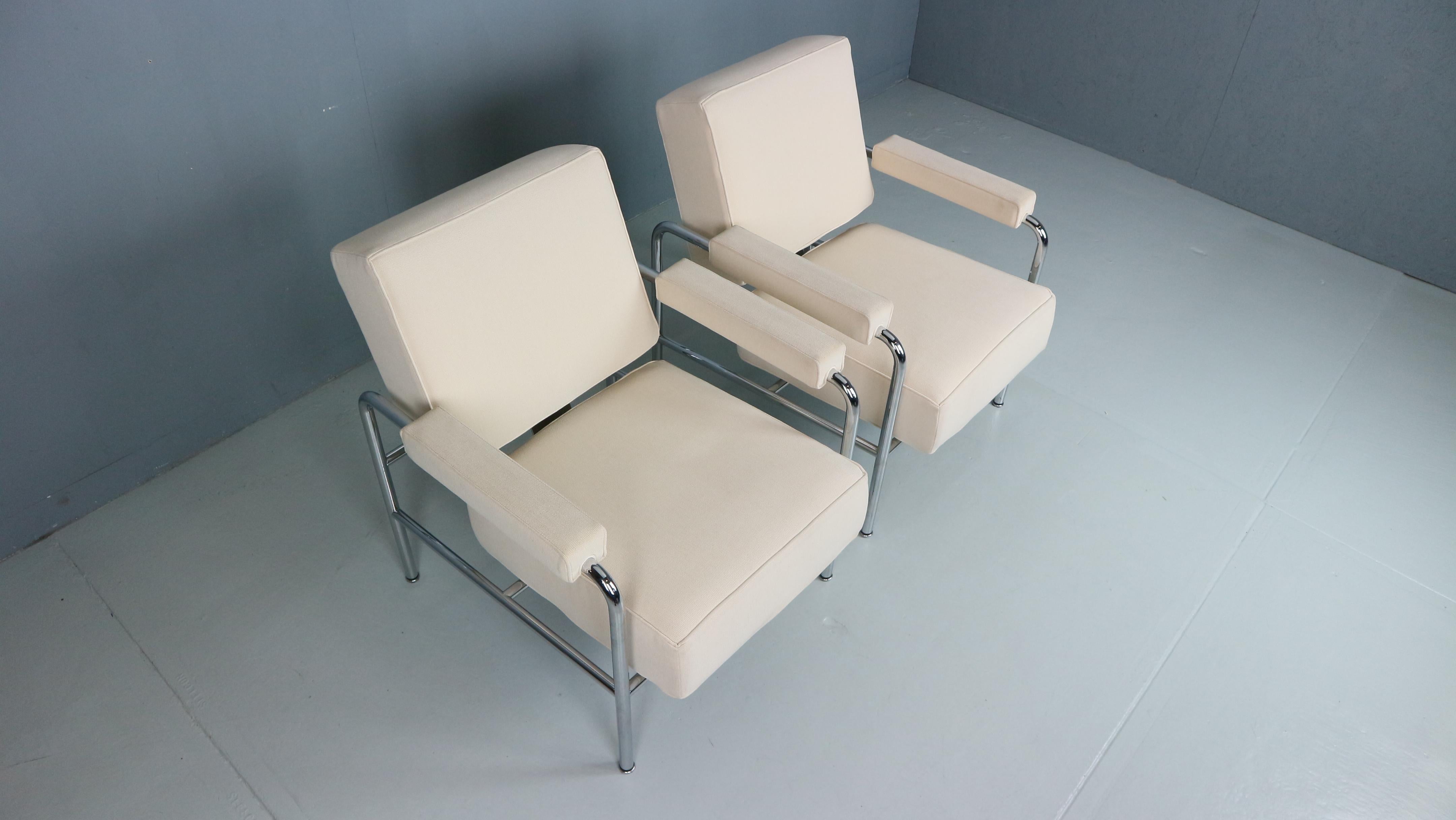 2x Fauteuils Wagon Fumoir LC 13 Le Corbusier, 1931 en vente 12