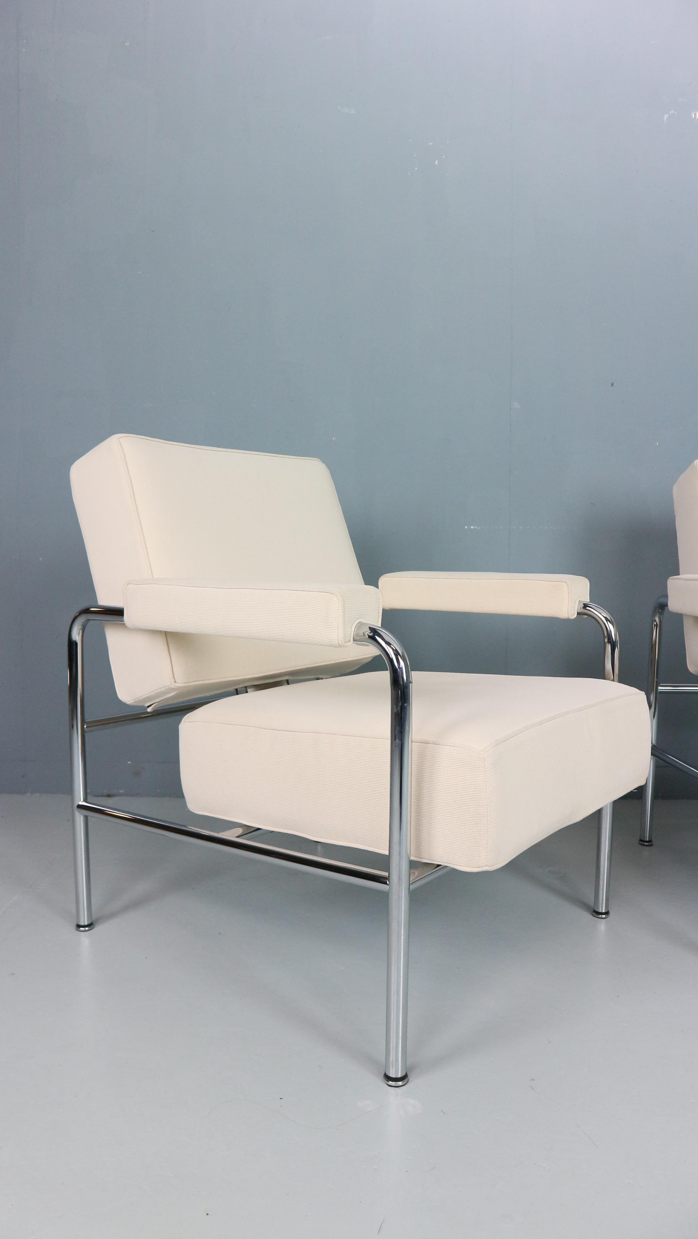 2x Fauteuils Wagon Fumoir LC 13 Le Corbusier, 1931 Bon état - En vente à The Hague, NL