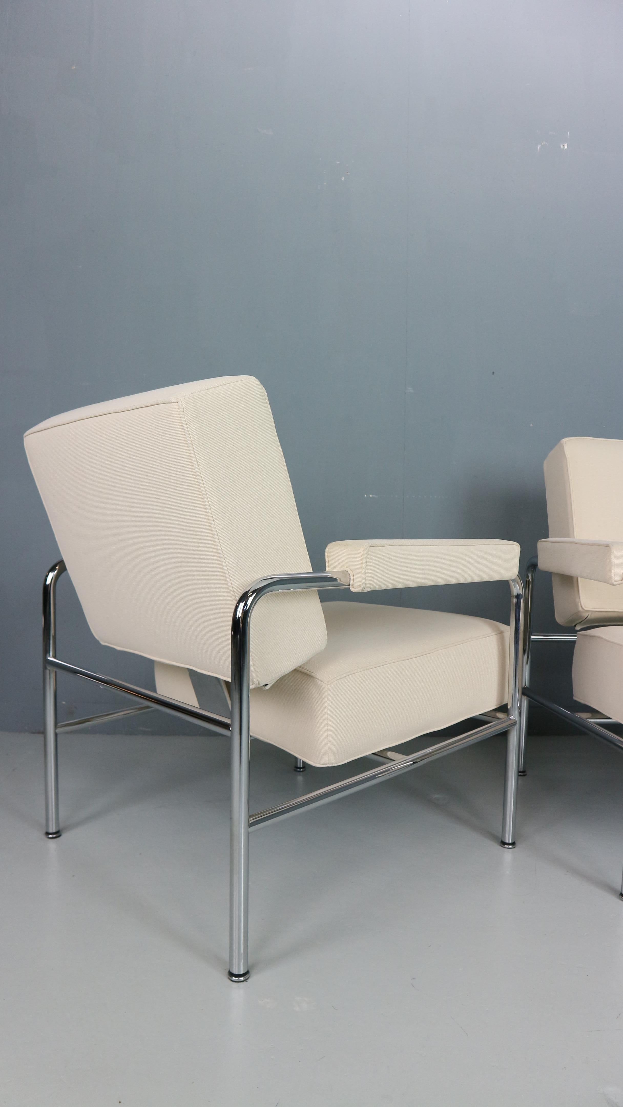 XXIe siècle et contemporain 2x Fauteuils Wagon Fumoir LC 13 Le Corbusier, 1931 en vente