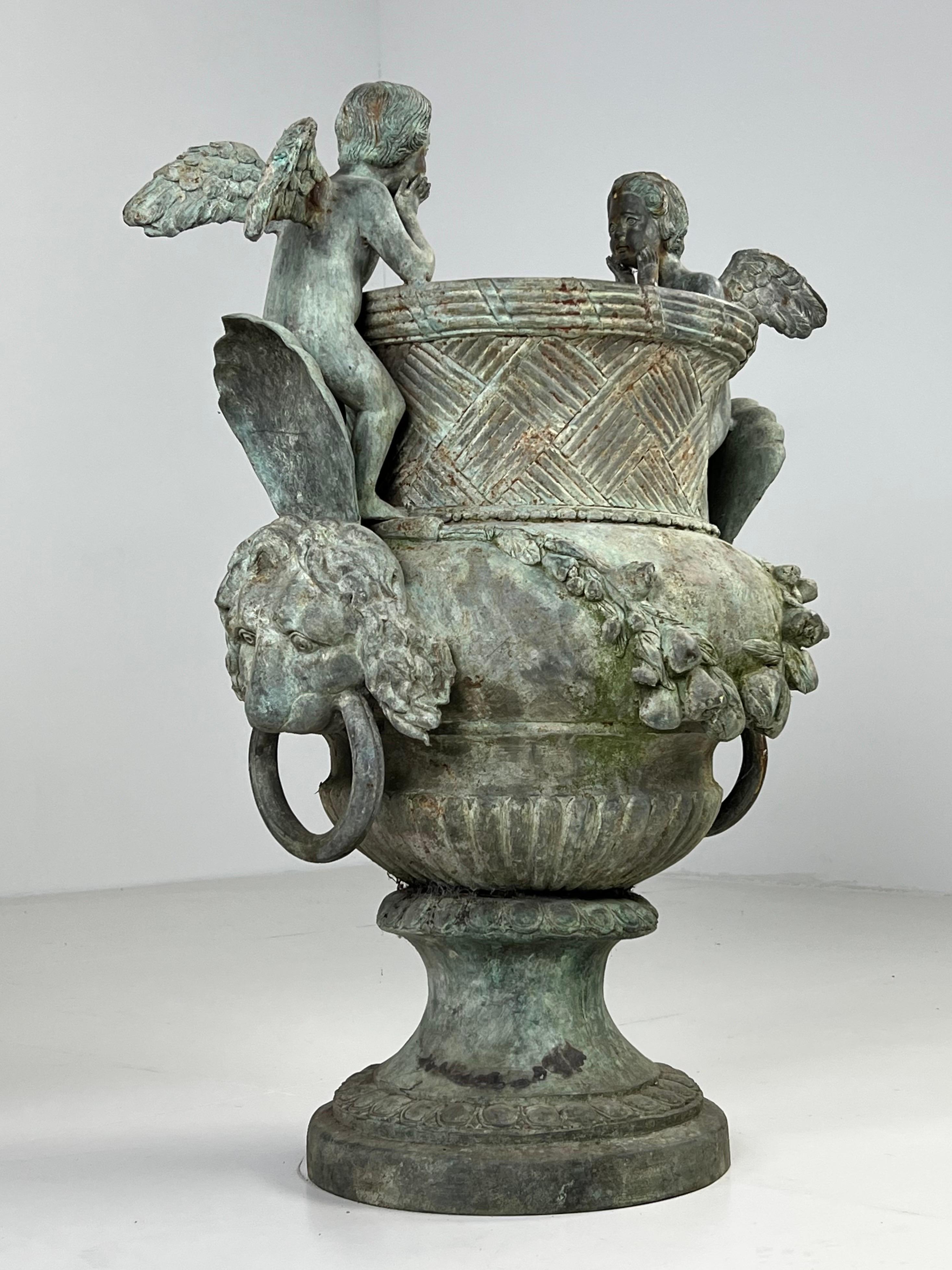2x Jardinière Bronzo in vendita 8