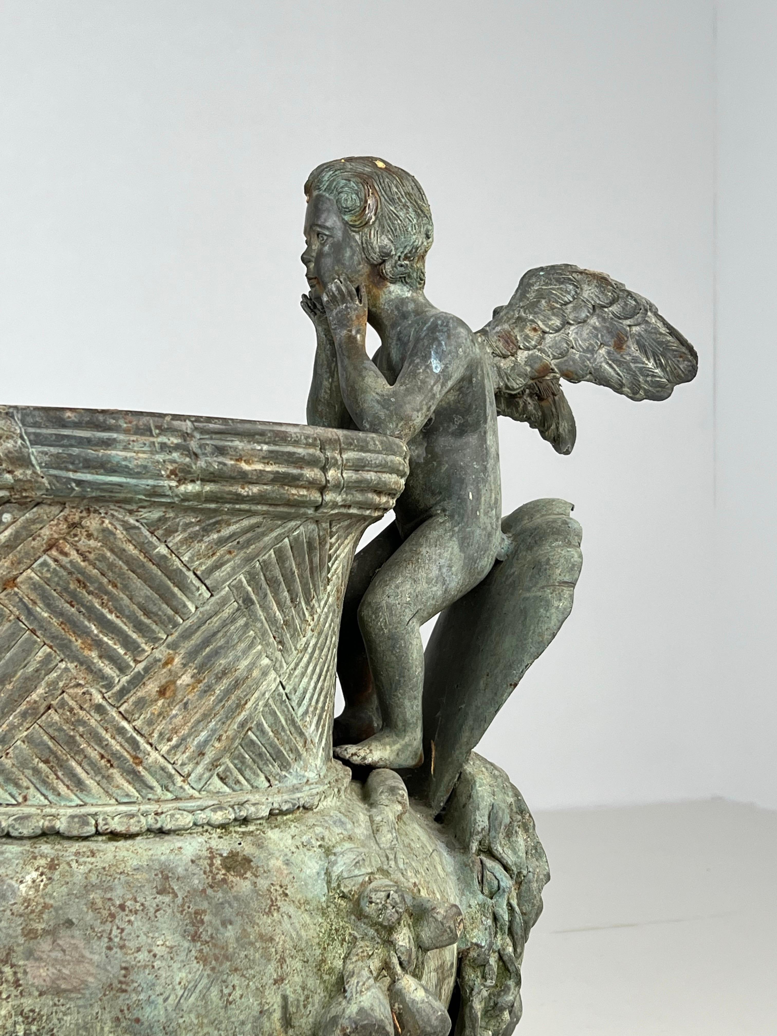 2x Jardinière Bronzo in vendita 1