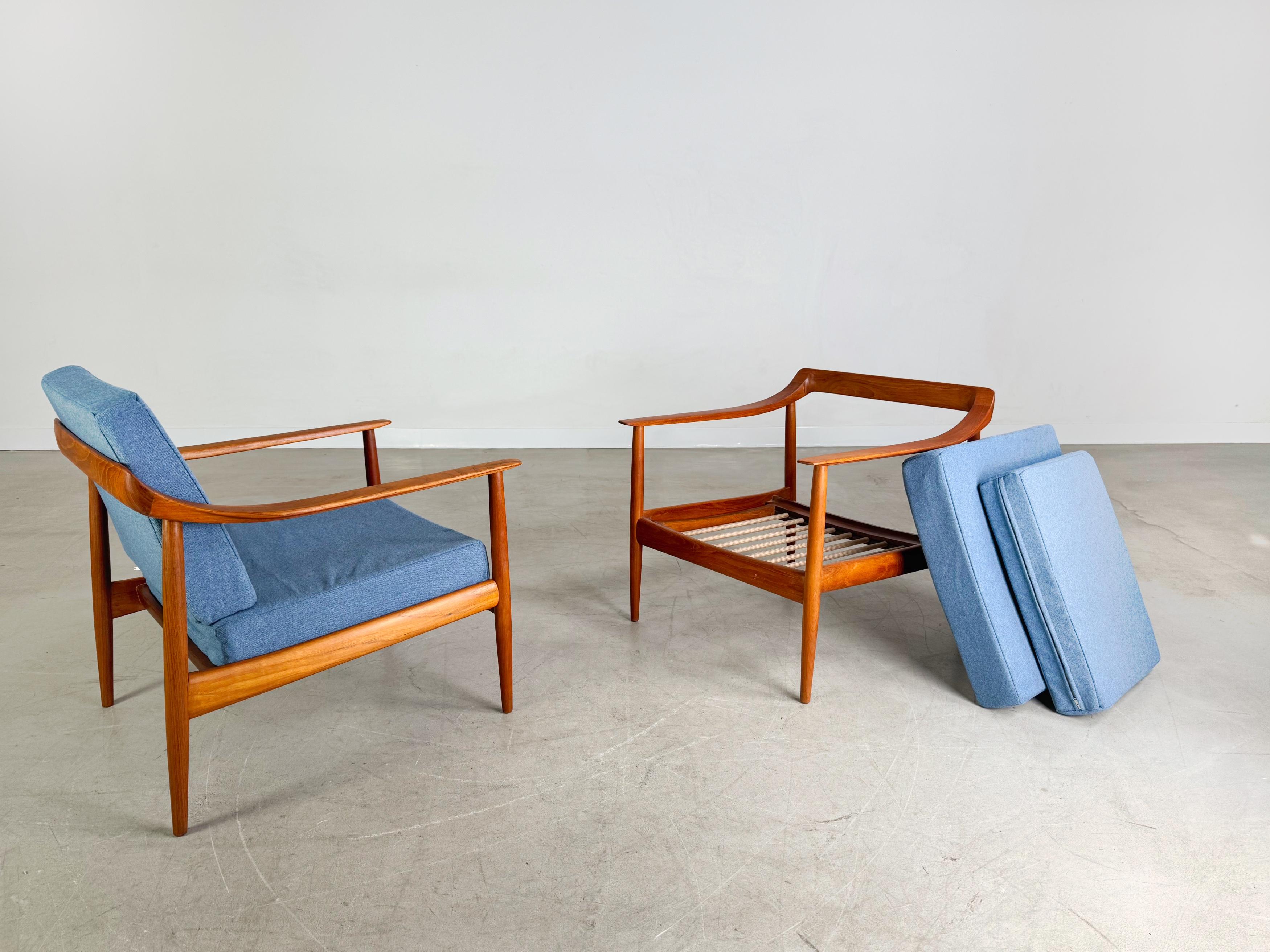 2x Knoll Antimott Sessel Midcentury Armlehnstuhl fauteuil Vintage en vente 2