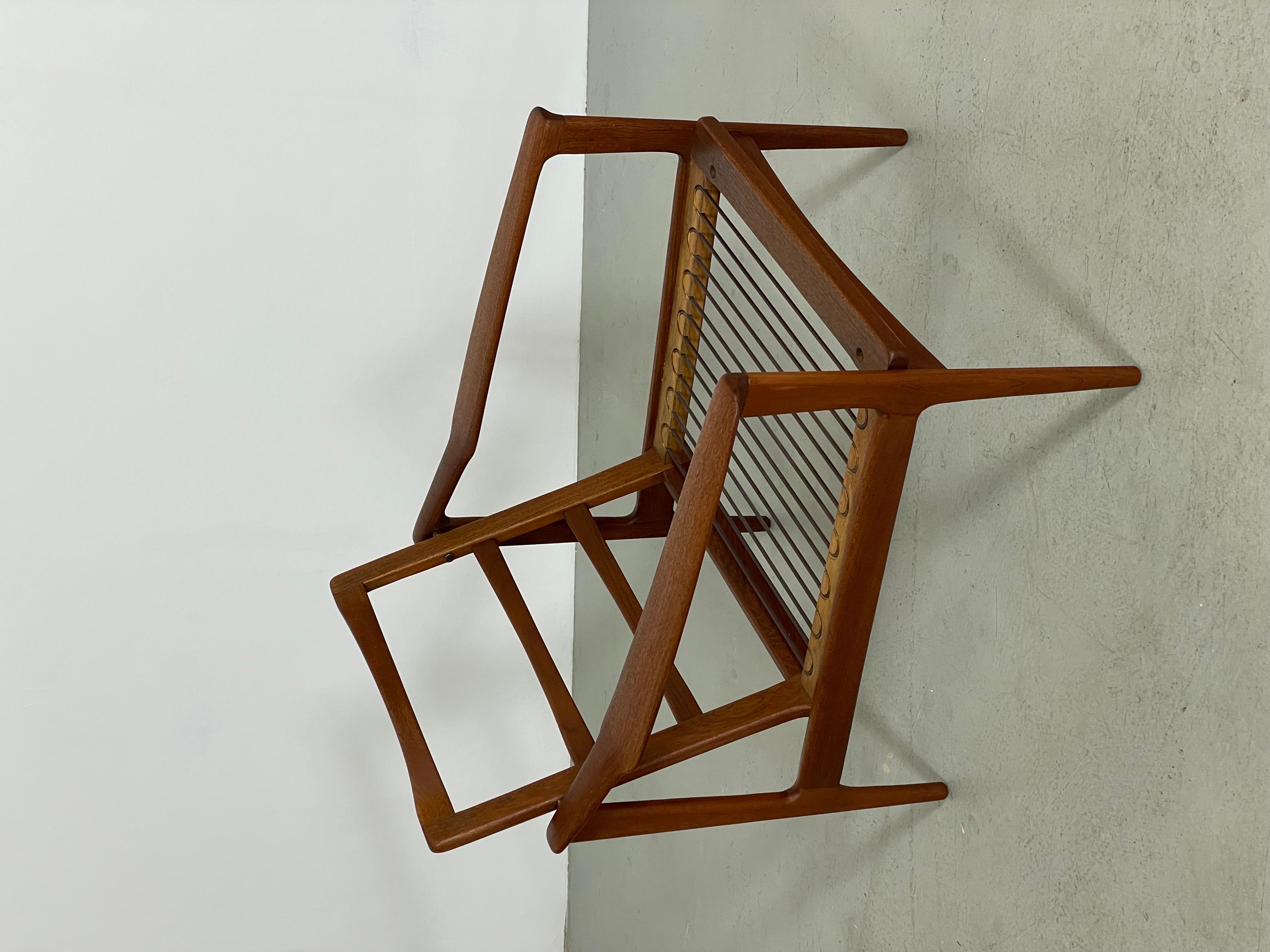 2x Easy Chair aus Teakholz von Ib Kofod-Larsen, Dänemark, Mid-Century, 1960er Jahre im Angebot 8