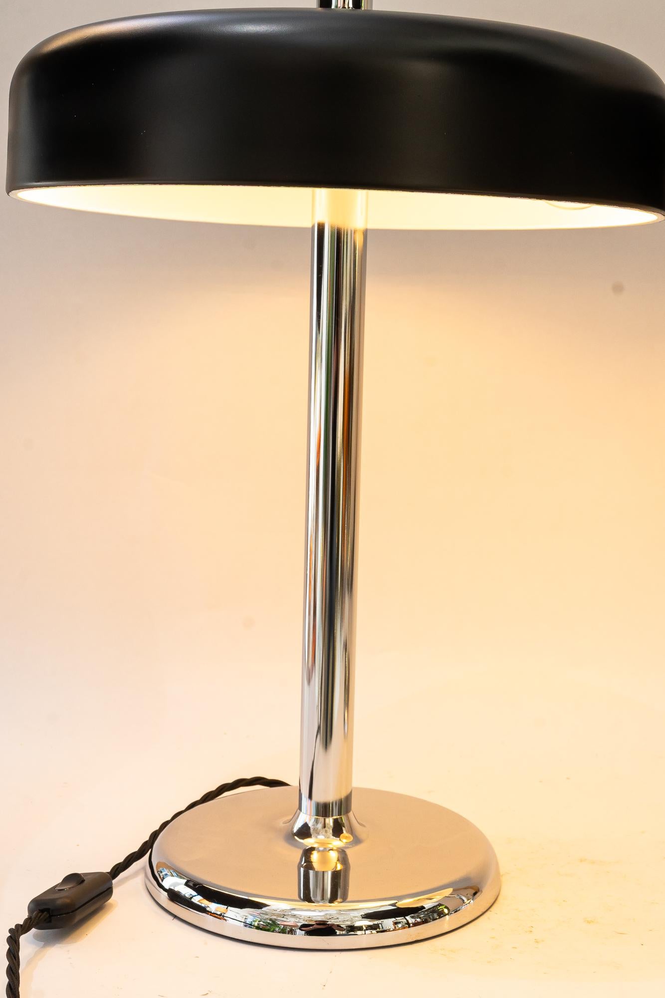 2x Lampe de table à champignon du milieu du siècle par Hillebrand, 1970 en vente 5