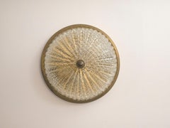 2x Murano Glass Dome Sconces, 1960s