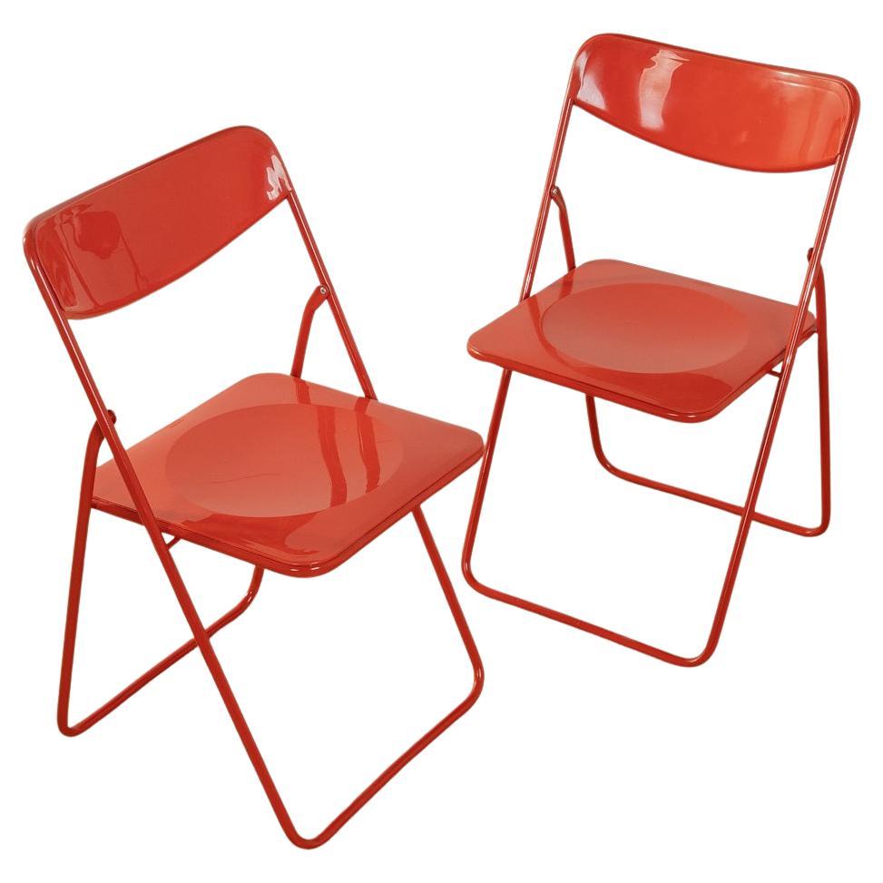 2x Niels Gammelgaard "TED" Chaises pliantes en vente