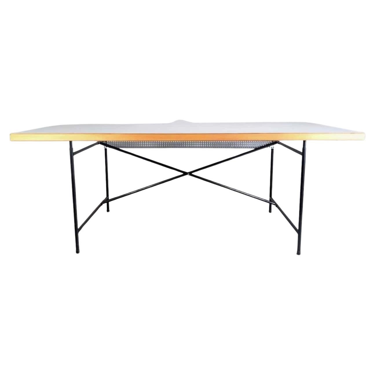 2x Original Egon Eiermann Schreibtisch Richard Lampert 195x90cm