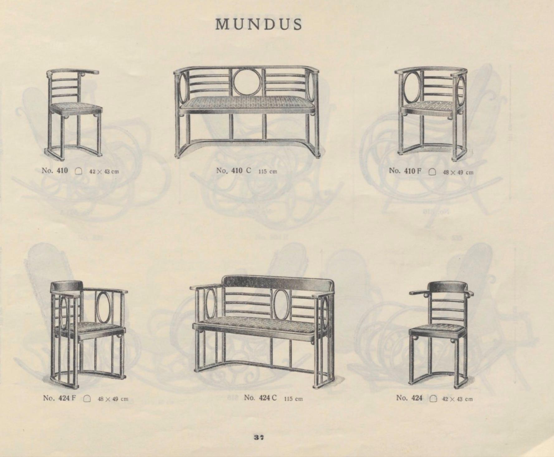 2x Original Fledermaus Armchair, Gustav Siegel/Josef Hoffmann, Thonet-Mundus  For Sale 5