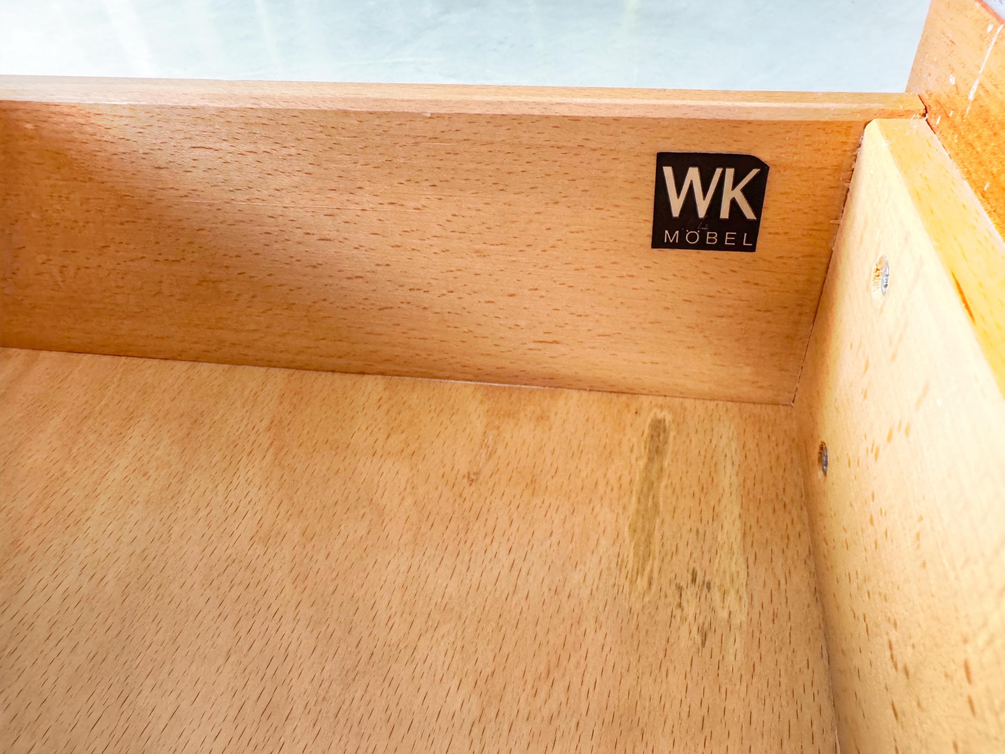 2x Credenza originale in teak WK Möbel Midcentury 1960s Kommode in vendita 4