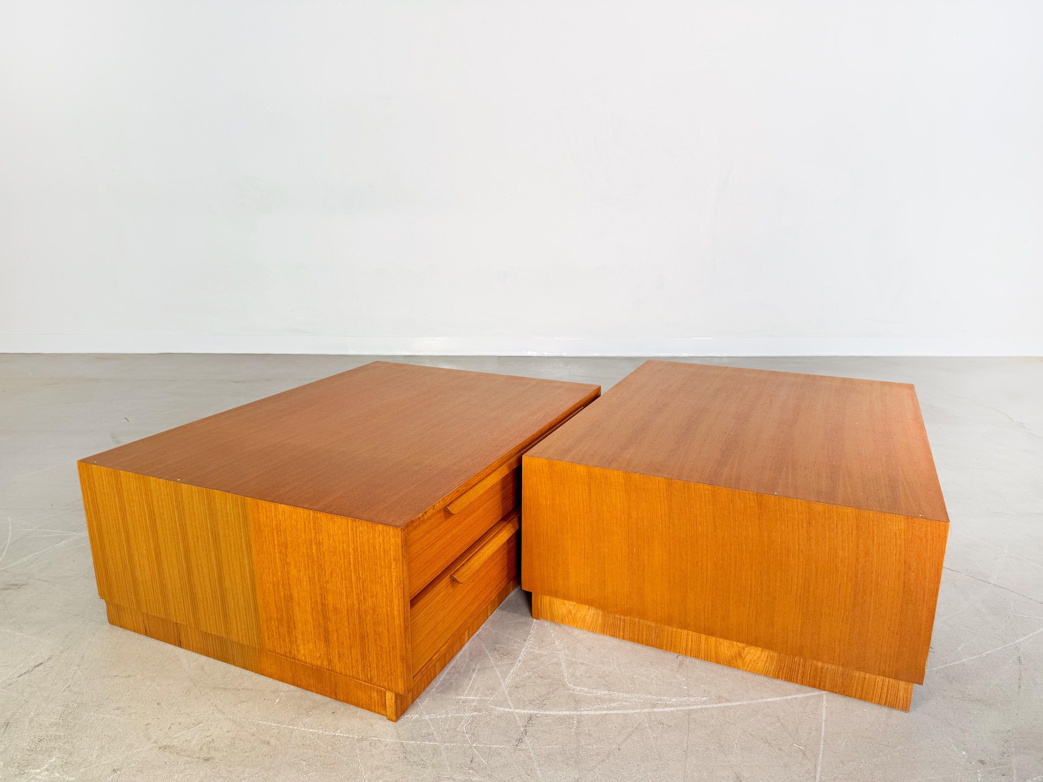 2x Credenza originale in teak WK Möbel Midcentury 1960s Kommode in vendita 5