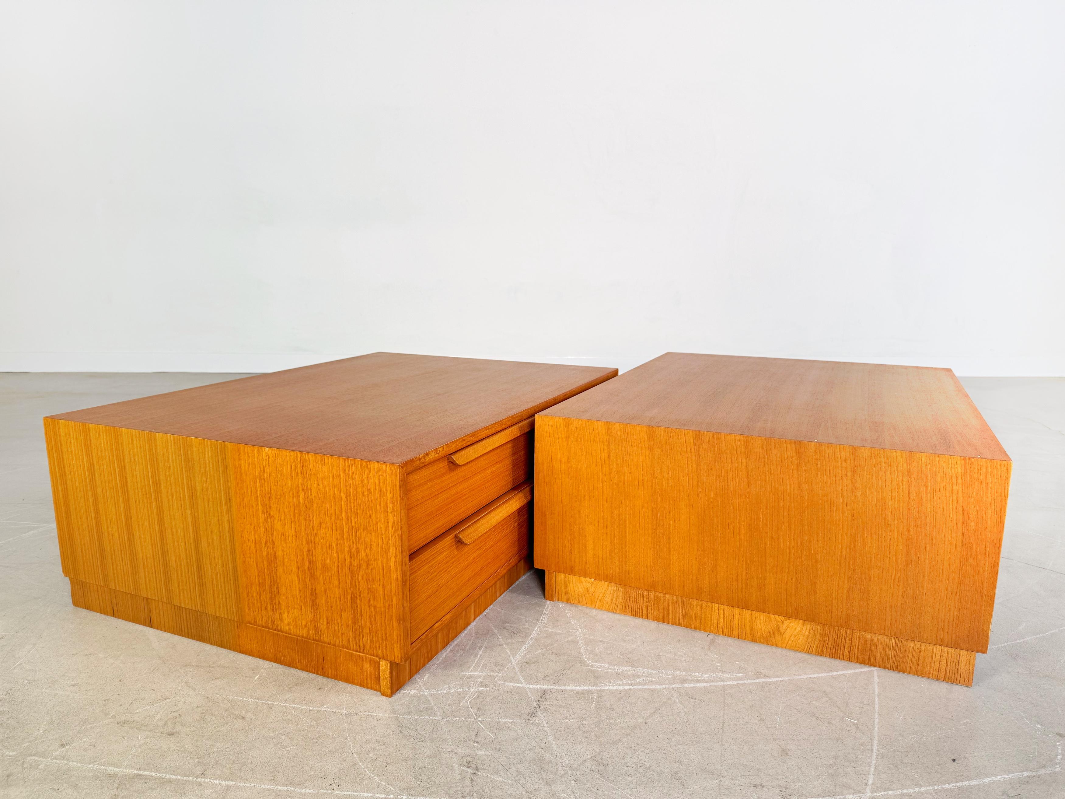 2x Credenza originale in teak WK Möbel Midcentury 1960s Kommode in vendita 6