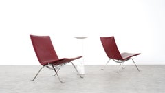 2 Poul Kjaerholm PK22 Loungesessel, 1956 für E. Kold Christensen, Dänemark