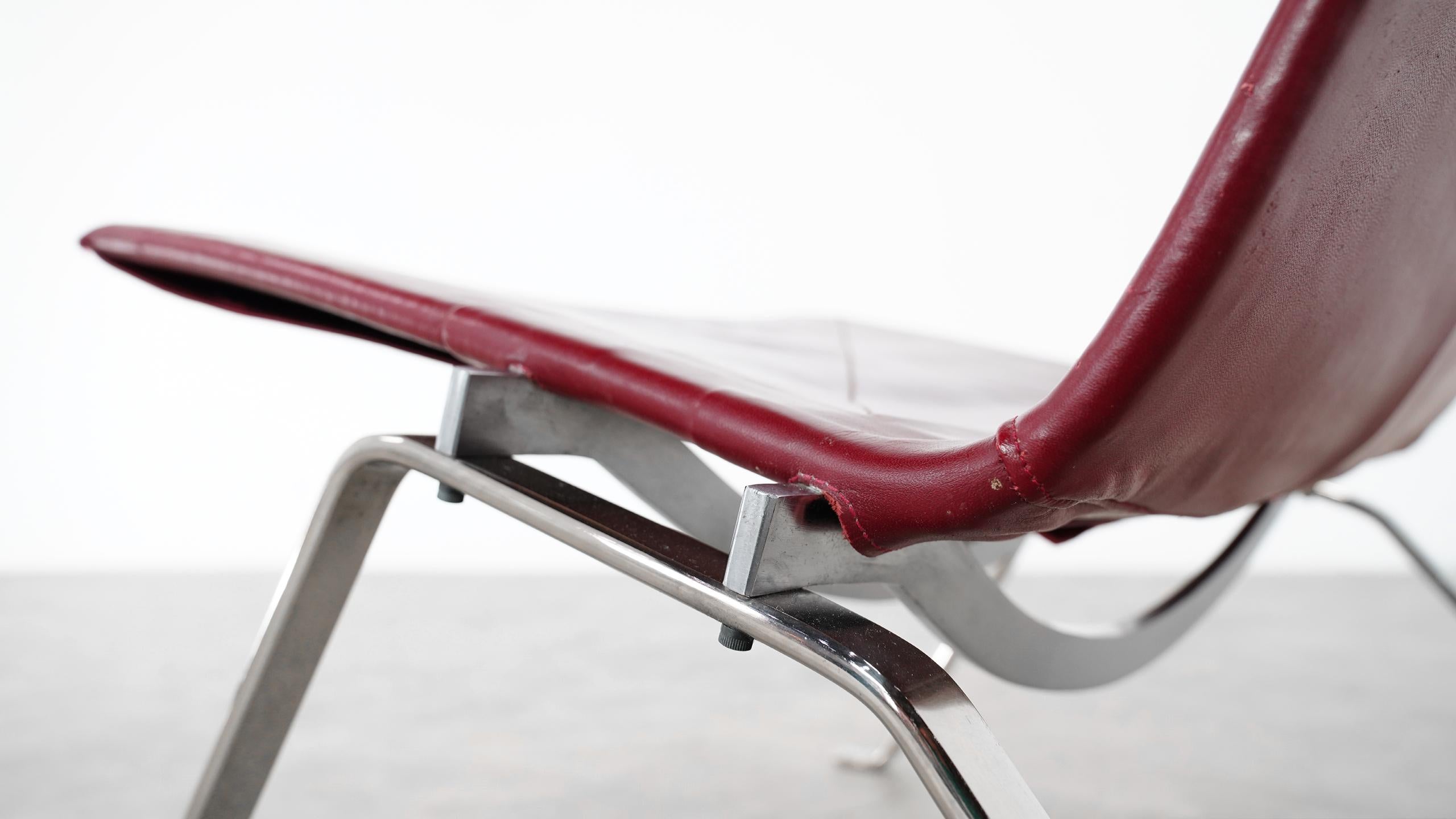 Mid-20th Century 2 Poul Kjaerholm PK22 Lounge Chair, 1956 for E. Kold Christensen, Denmark