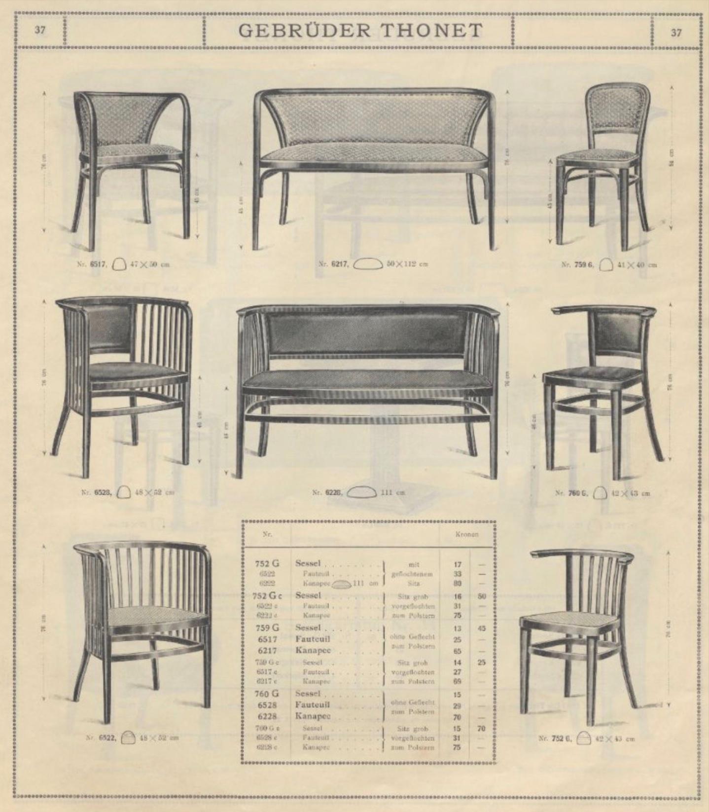 2x fauteuils sécessionnistes de Marcel Kammerer (attr.), Mundus (Vienna, vers 1915) en vente 8
