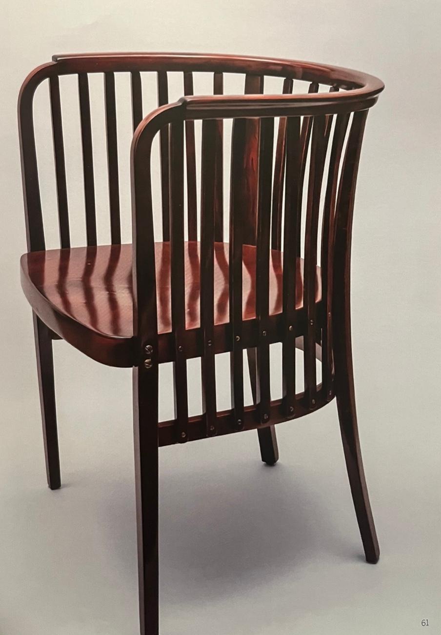 2x fauteuils sécessionnistes de Marcel Kammerer (attr.), Mundus (Vienna, vers 1915) en vente 11