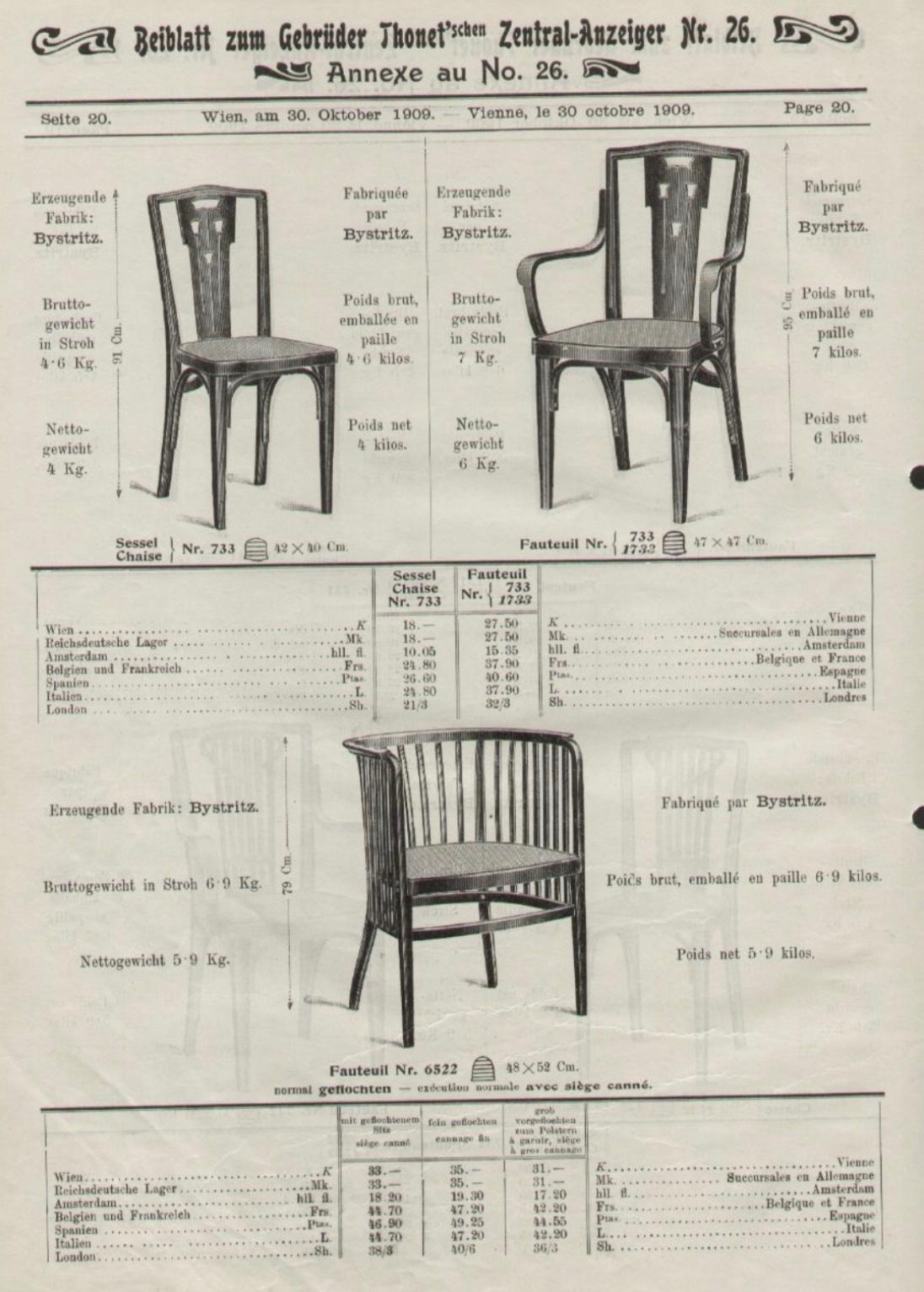 2x fauteuils sécessionnistes de Marcel Kammerer (attr.), Mundus (Vienna, vers 1915) en vente 12