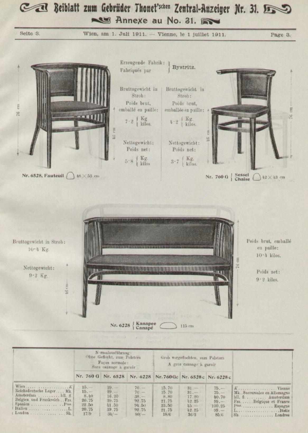 2x fauteuils sécessionnistes de Marcel Kammerer (attr.), Mundus (Vienna, vers 1915) en vente 13