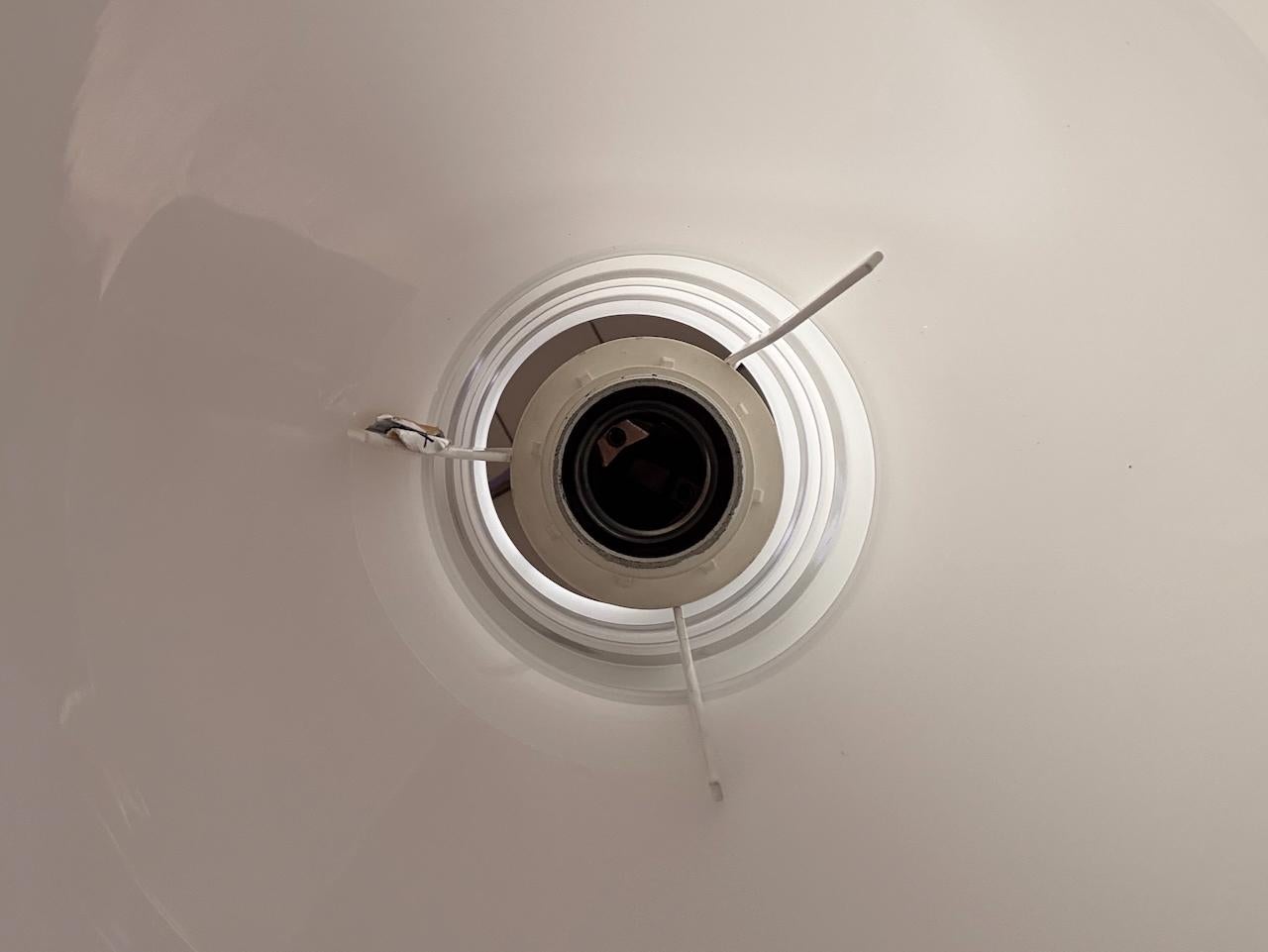 Fine XX secolo 2x Lampada a sospensione Sidse Werner Apoteker di Holmegaard, Danimarca, anni '80 in vendita