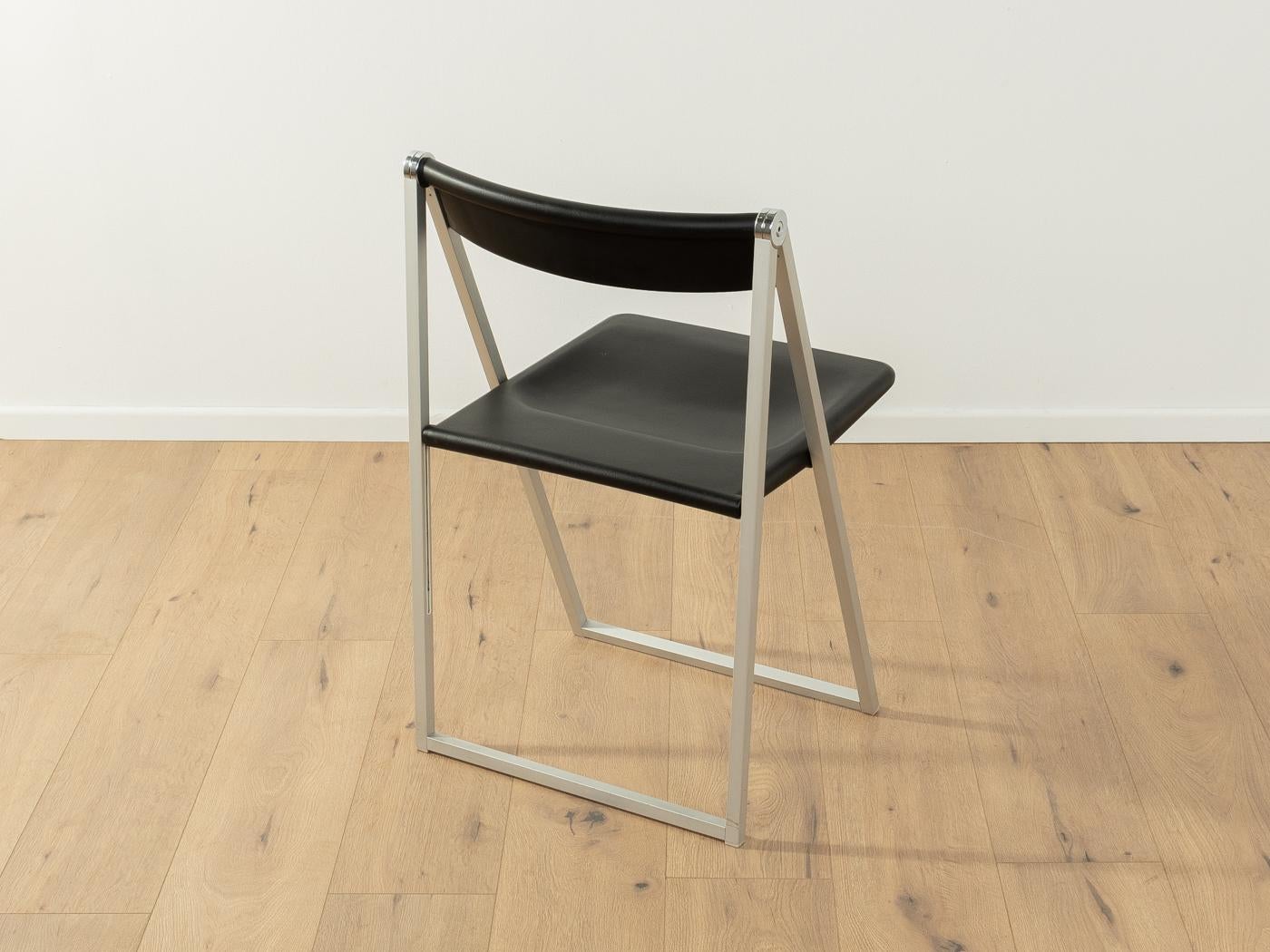 Late 20th Century 2x Team Form AG for interlübke folding chairs, Swiss Design For Sale