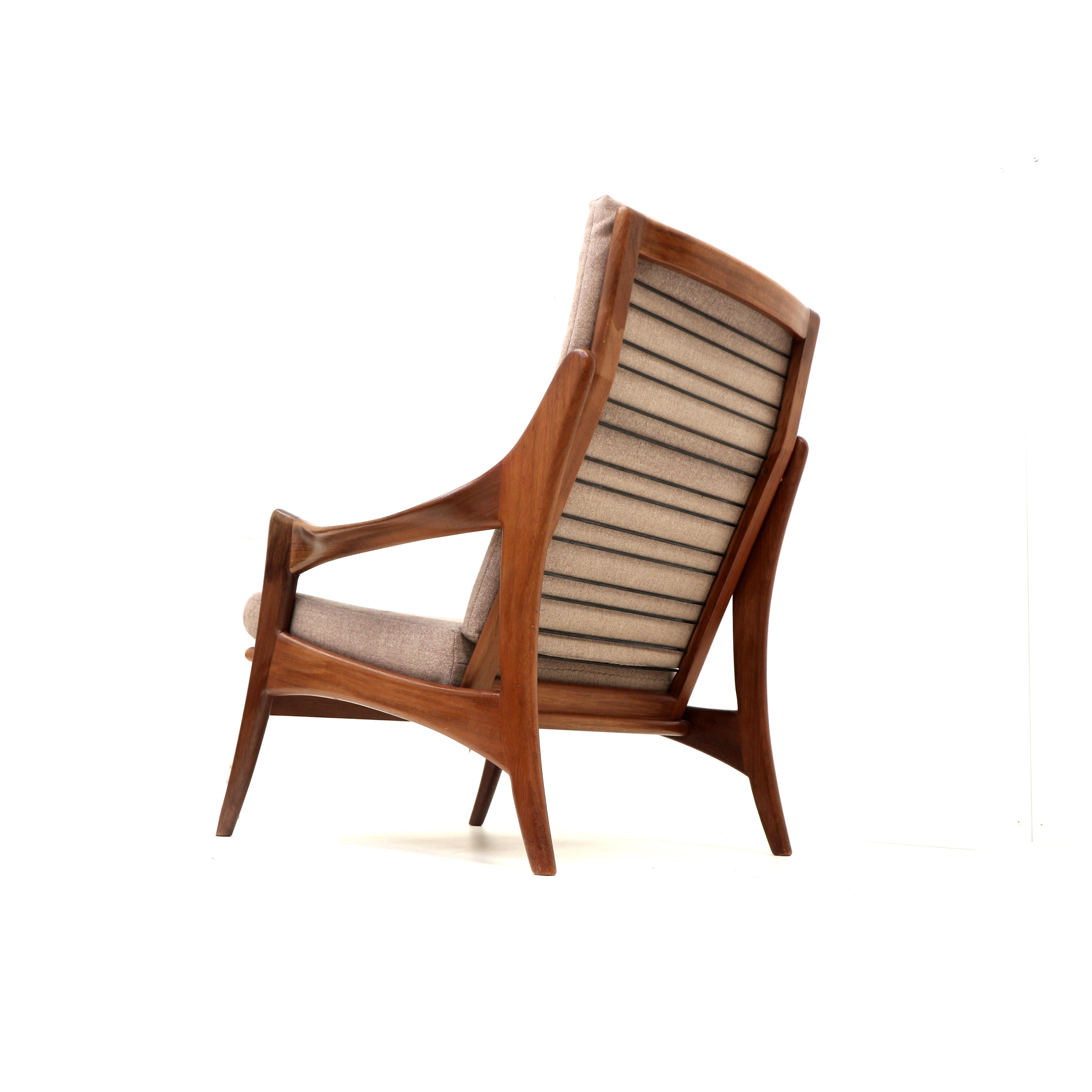 2x Sillón vintage de De Ster Geldermalsen fabricado en los años 60 en Bueno Estado en Breda, NB