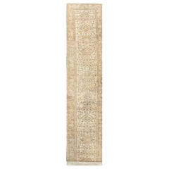 2x13 Hand Knotted Old Karajeh Wool Runner – Geometric Design 2x13 Hand Knotted Old Karajeh Wool Runner – Geometric Design
