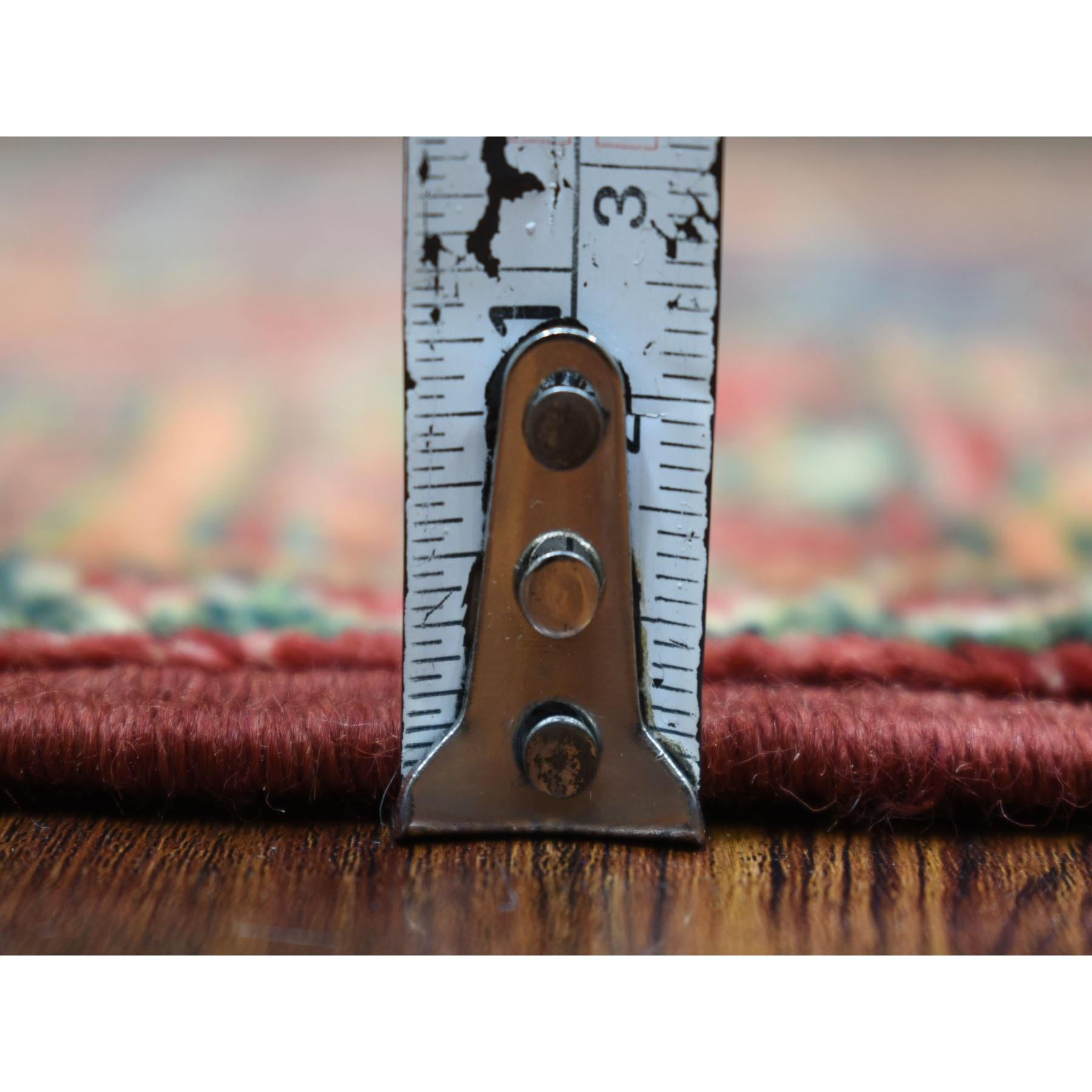 Annodato a mano Tappeto 2'x2'10