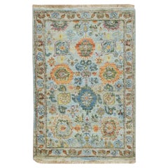 2
x3
 Beau Blue Sultanabad Reimagined Hand Knotted Pure Wool Mat Rug