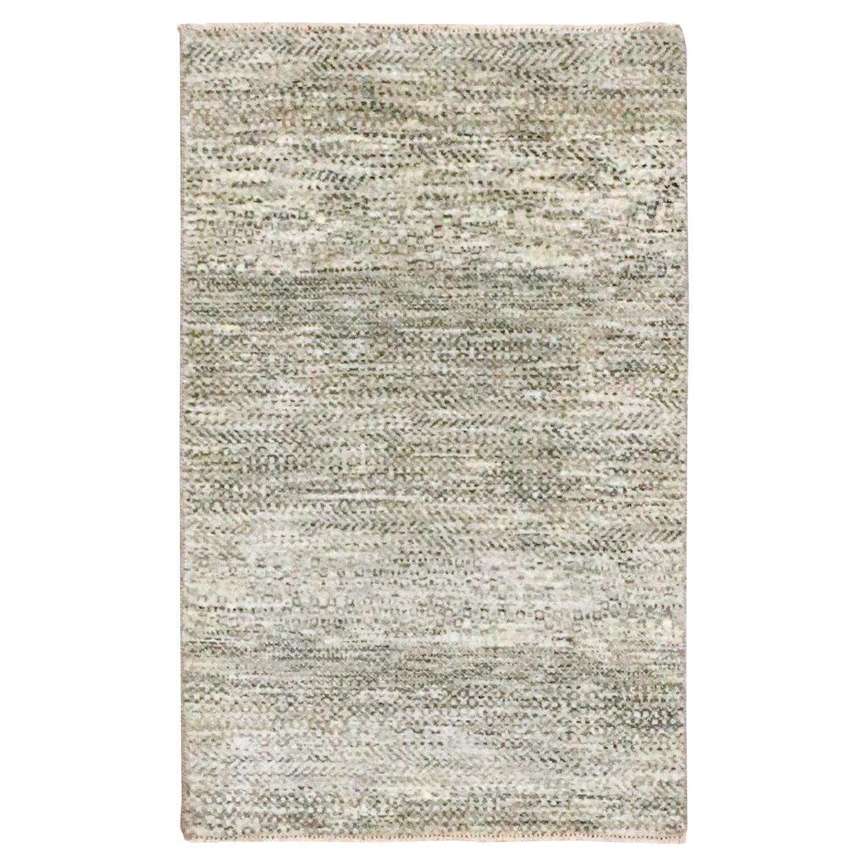2
x3
Beige Modern Grass Design Handgeknüpft Undyed Natural Wool Matte Teppich