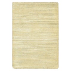 2
x3
Beige Plain Line Design Seide mit oxidierter Wolle Hand geknüpft Matte Teppich
