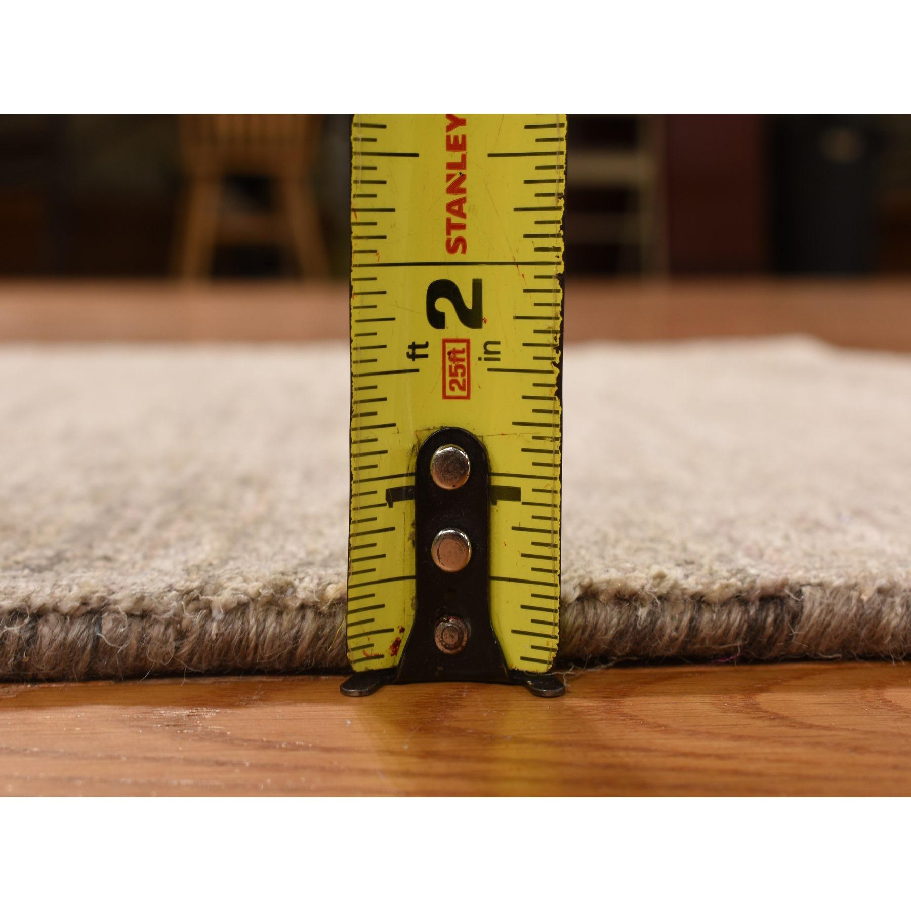 2'x3' Cashmere Brown Pure Sari Silk Hand Knotted Plain Solid Design Rugs In condizioni Nuovo in vendita a Carlstadt, NJ