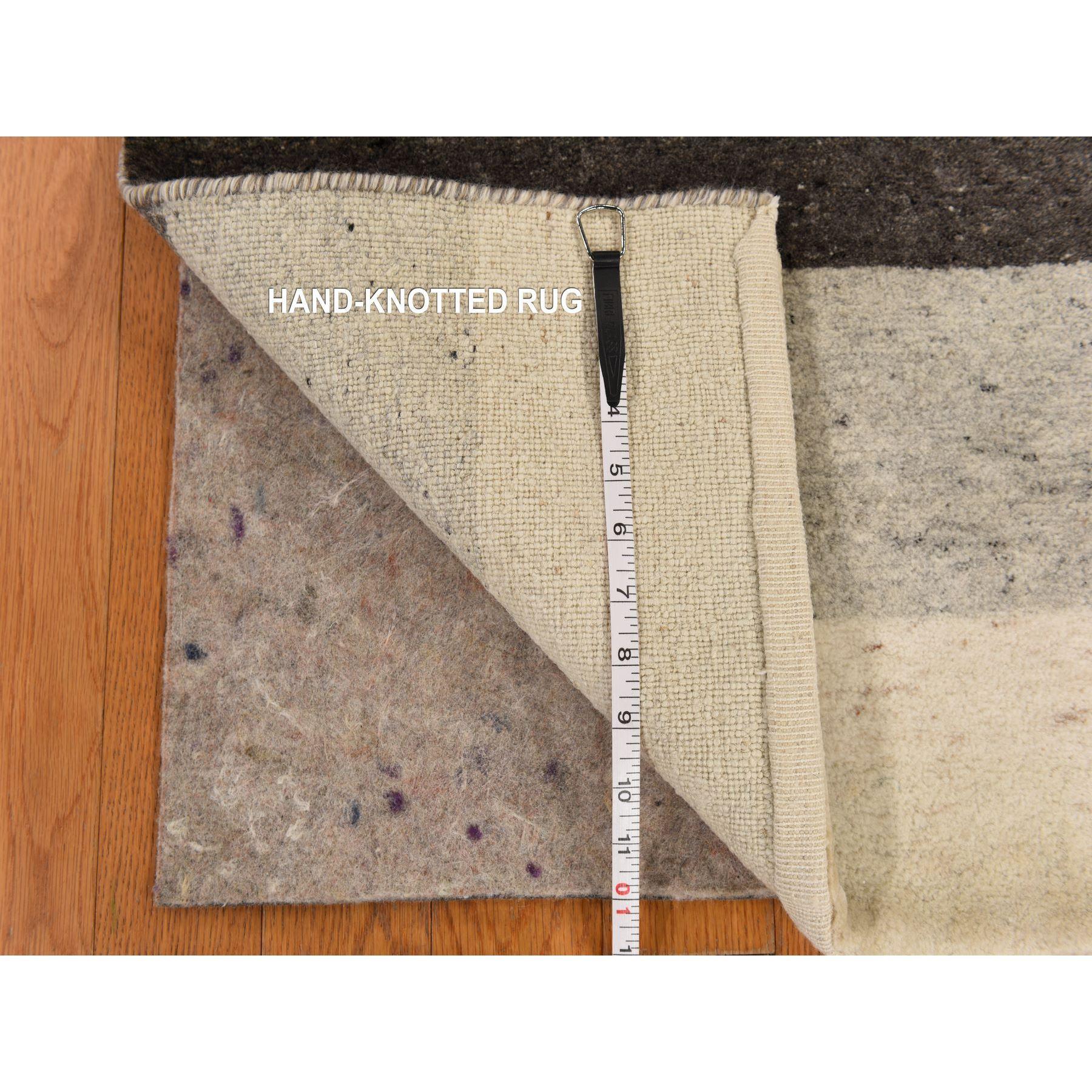 2'x3' Colorful Sample Blanket Design Alpaca Unmixed Wool Hand Knotted Rug In New Condition For Sale In Carlstadt, NJ