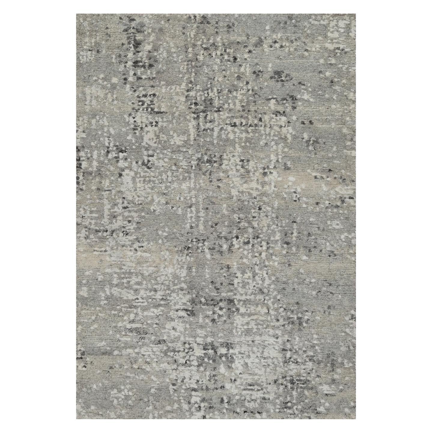2
x3
Fossil Gray Undyed Natural Wool Hand Knotted Modern Design Mat Rug