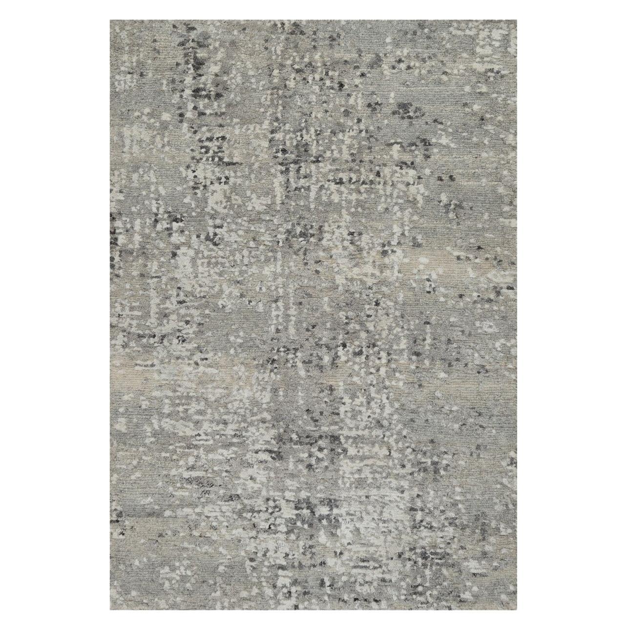 2
x3
 Gray Tone on Tone Modern Design Hand Knotted Undyed Natural Wool Rug